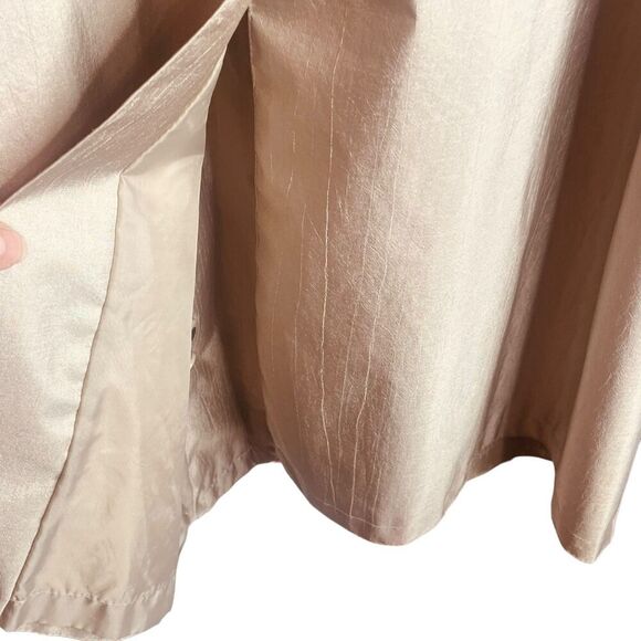 Sherwood | Tan Belted Trench Coat Vintage Classic Lined Size 10 | VGUC - Picture 7 of 14